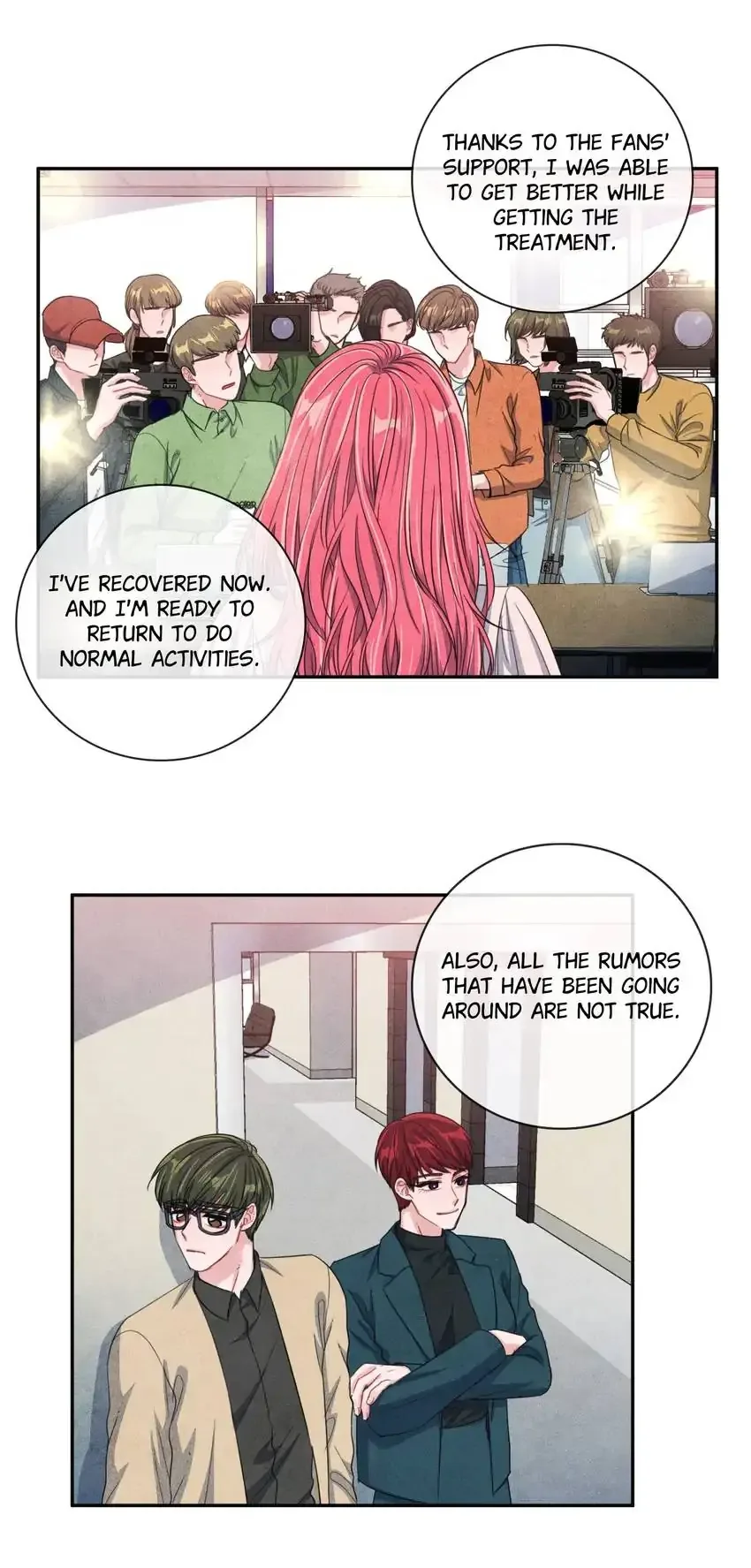 Backstage Kiss Scene Chapter 43 page 3