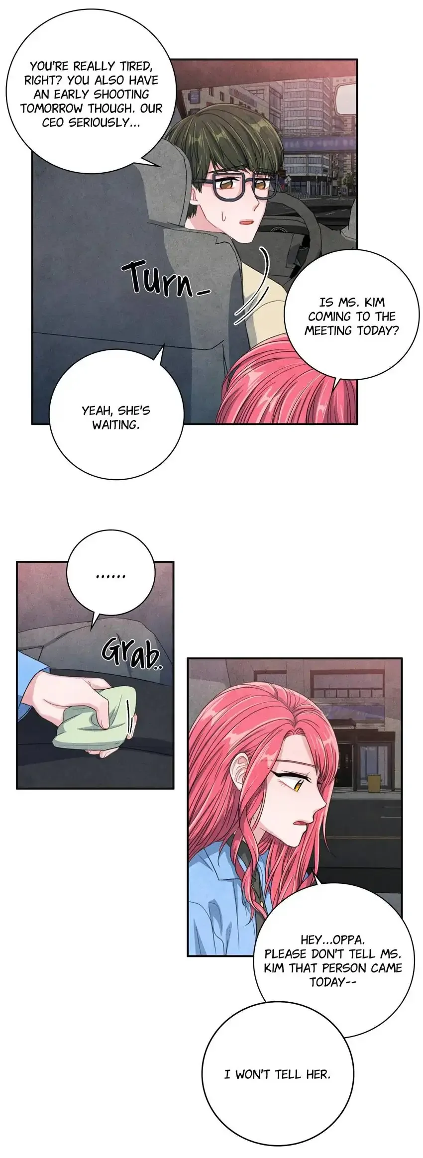 Backstage Kiss Scene Chapter 44 page 24