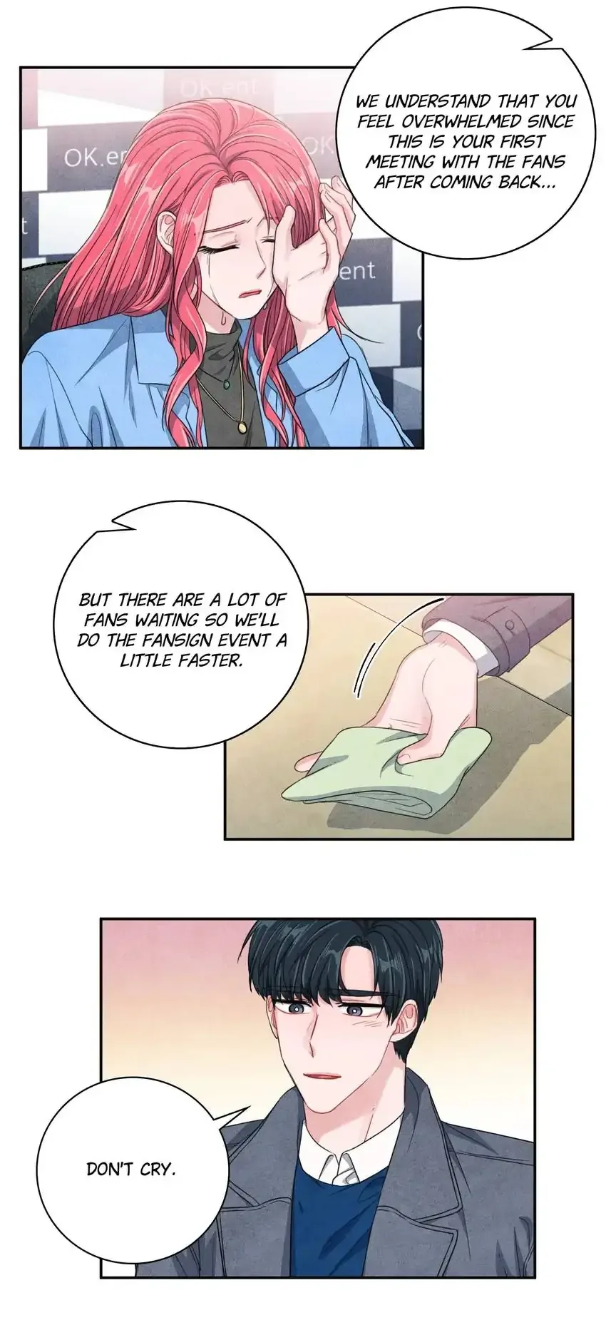 Backstage Kiss Scene Chapter 44 page 20