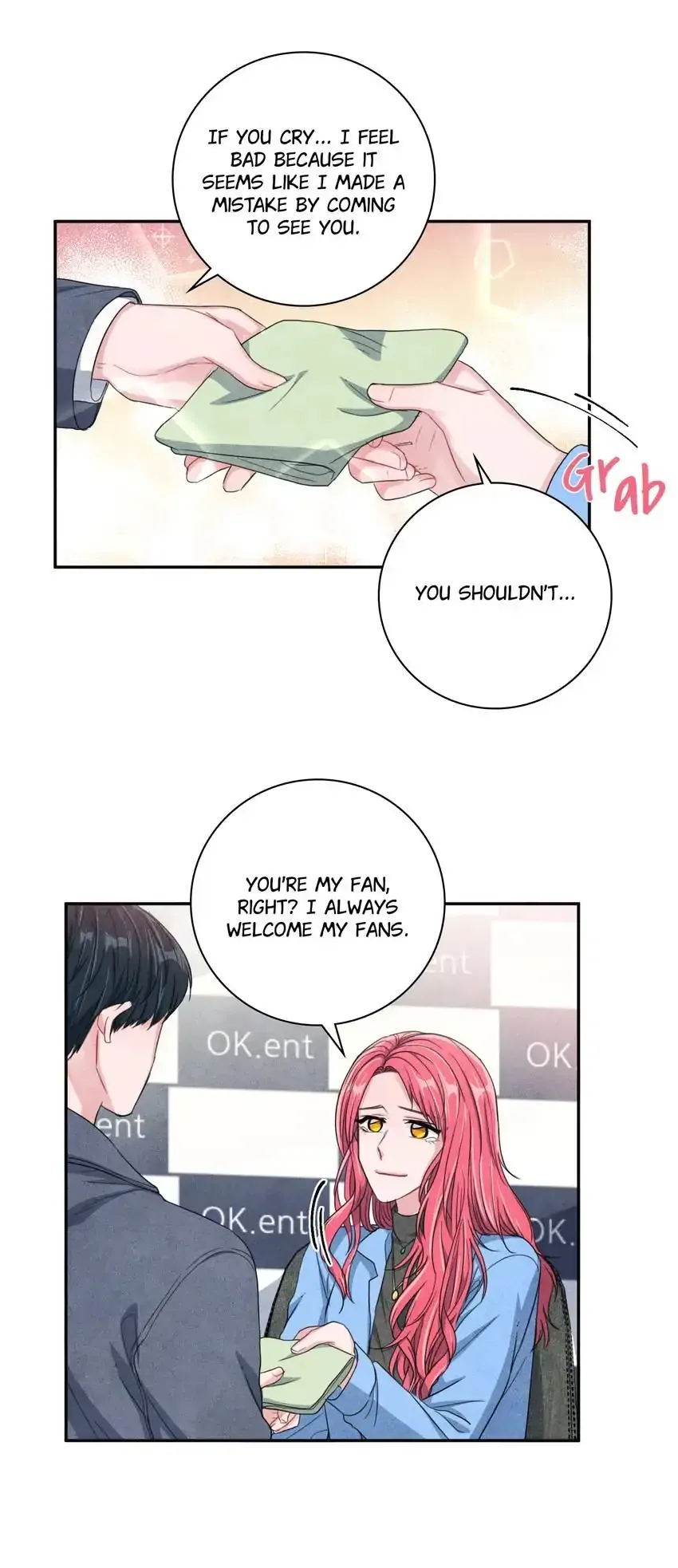 Backstage Kiss Scene Chapter 44 page 21