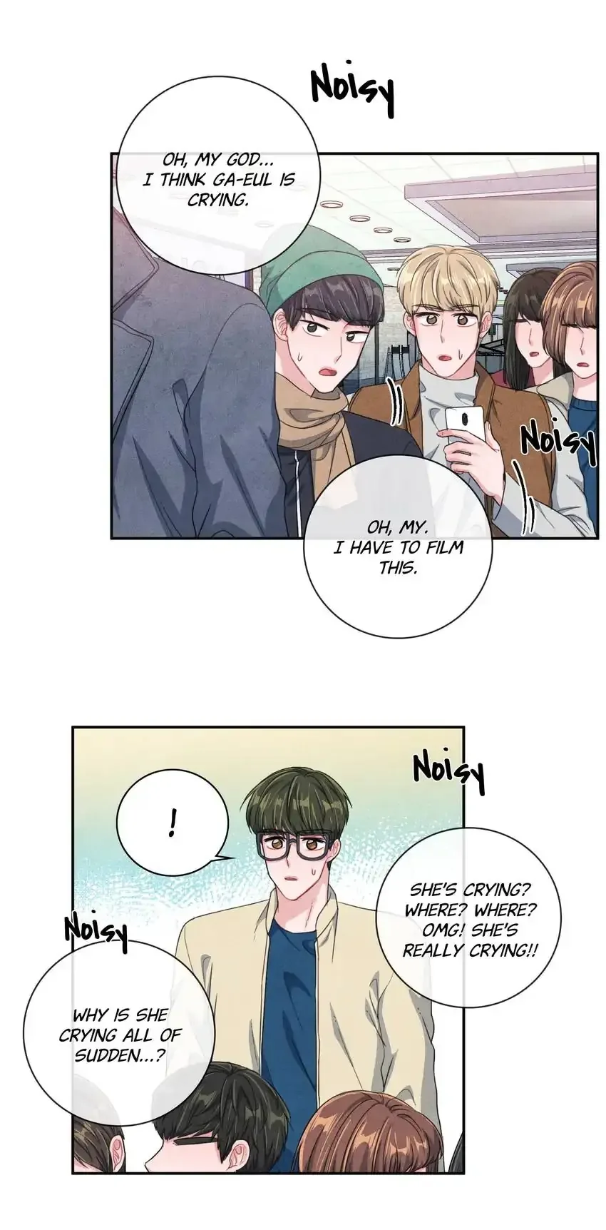 Backstage Kiss Scene Chapter 44 page 18