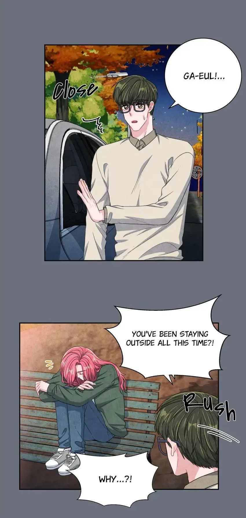 Backstage Kiss Scene Chapter 42 page 19