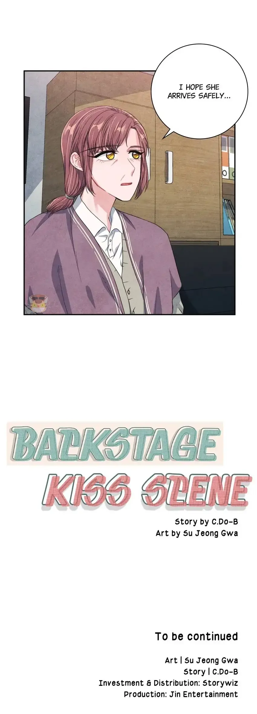Backstage Kiss Scene Chapter 44 page 34