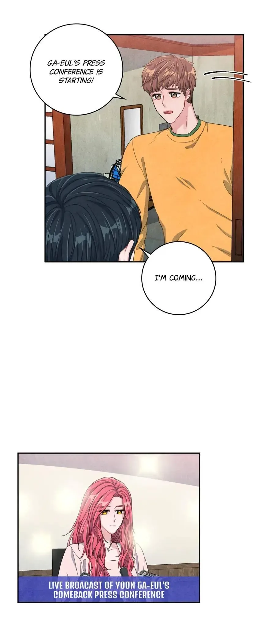Backstage Kiss Scene Chapter 42 page 33