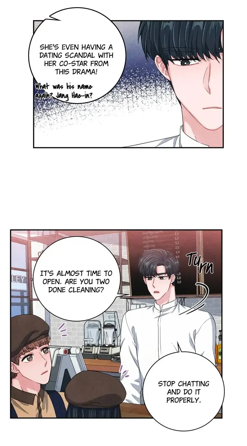 Backstage Kiss Scene Chapter 43 page 10