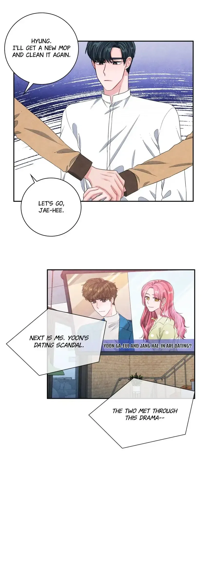 Backstage Kiss Scene Chapter 43 page 13