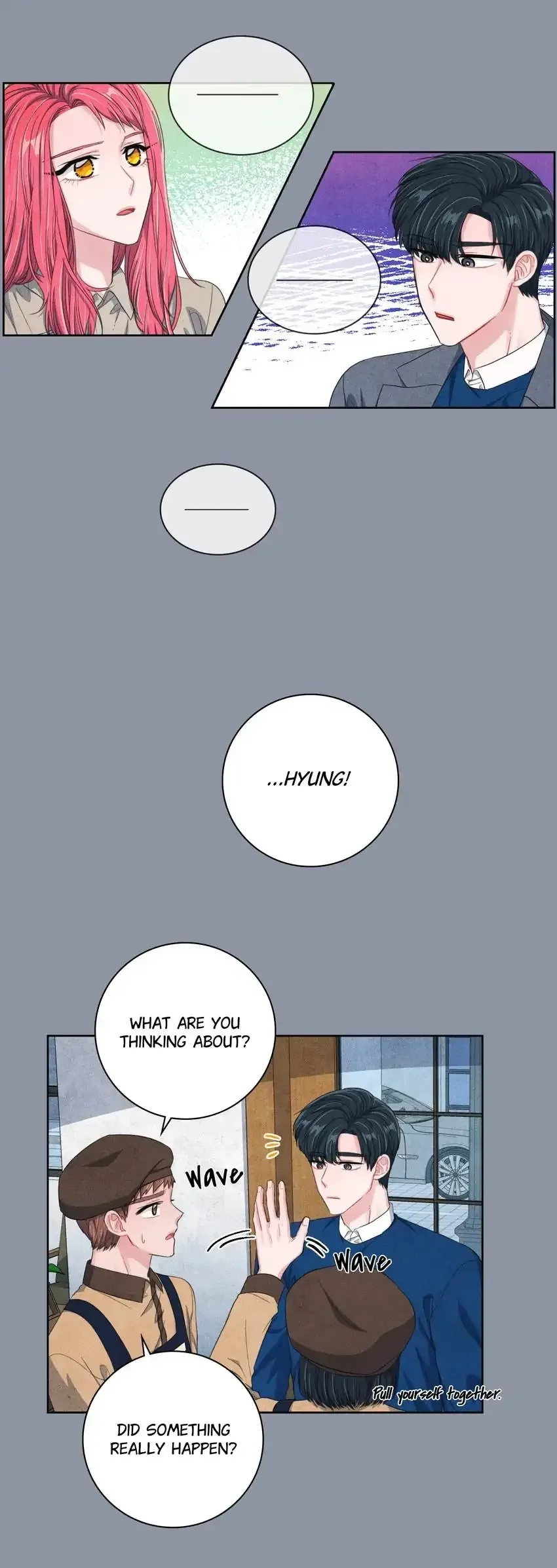 Backstage Kiss Scene Chapter 49 page 10