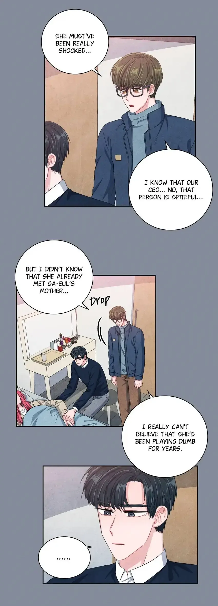Backstage Kiss Scene Chapter 46 page 10