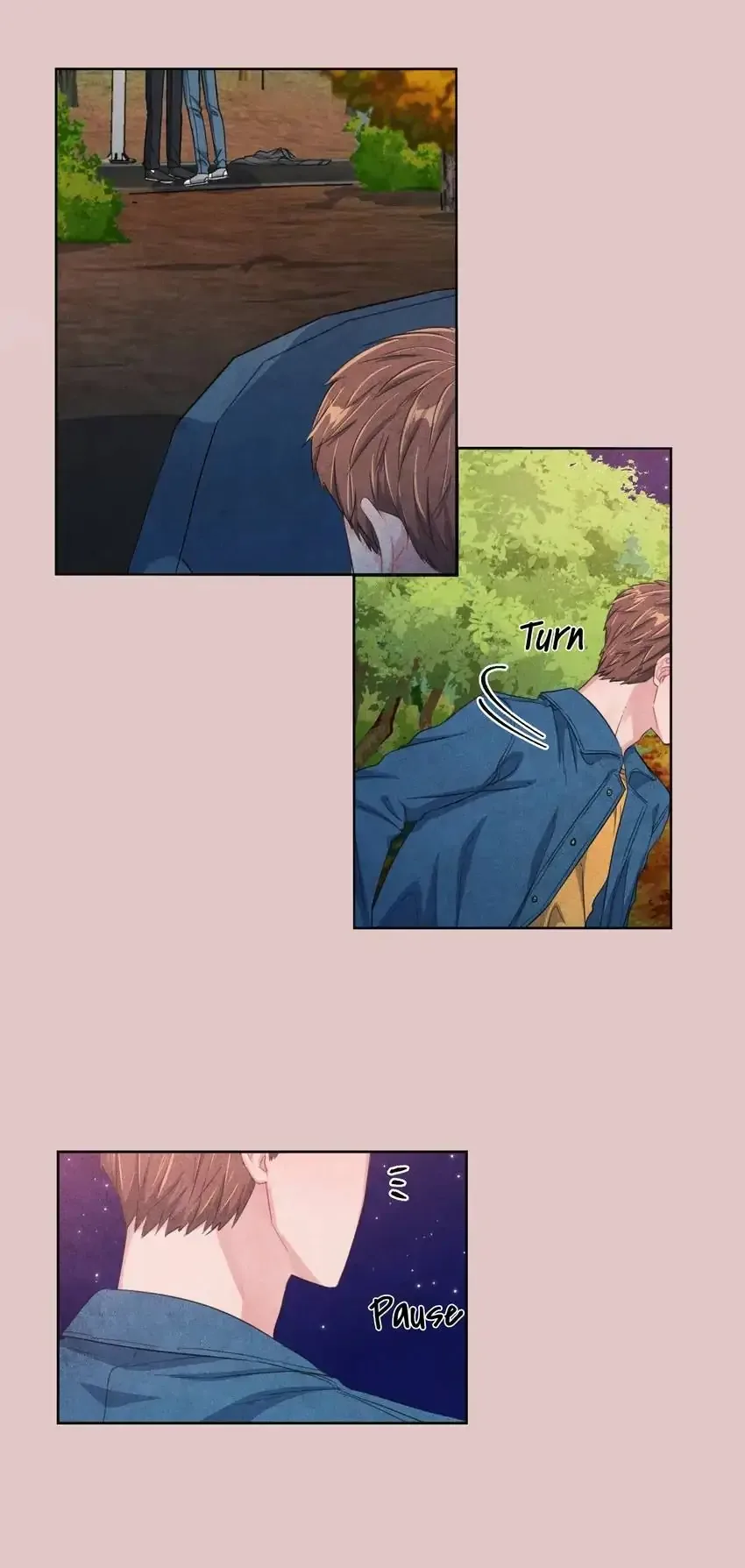 Backstage Kiss Scene Chapter 49 page 14