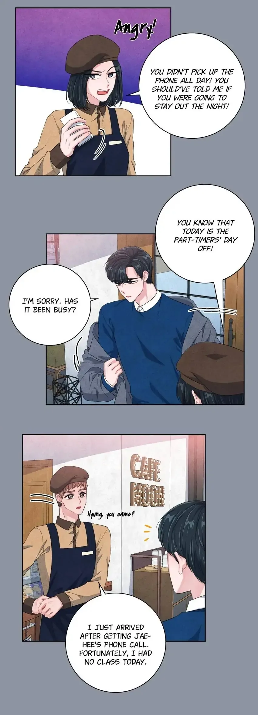 Backstage Kiss Scene Chapter 49 page 5