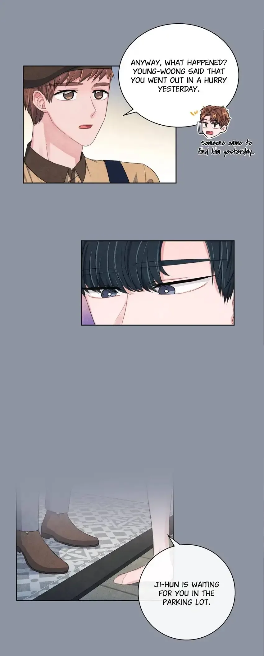 Backstage Kiss Scene Chapter 49 page 6