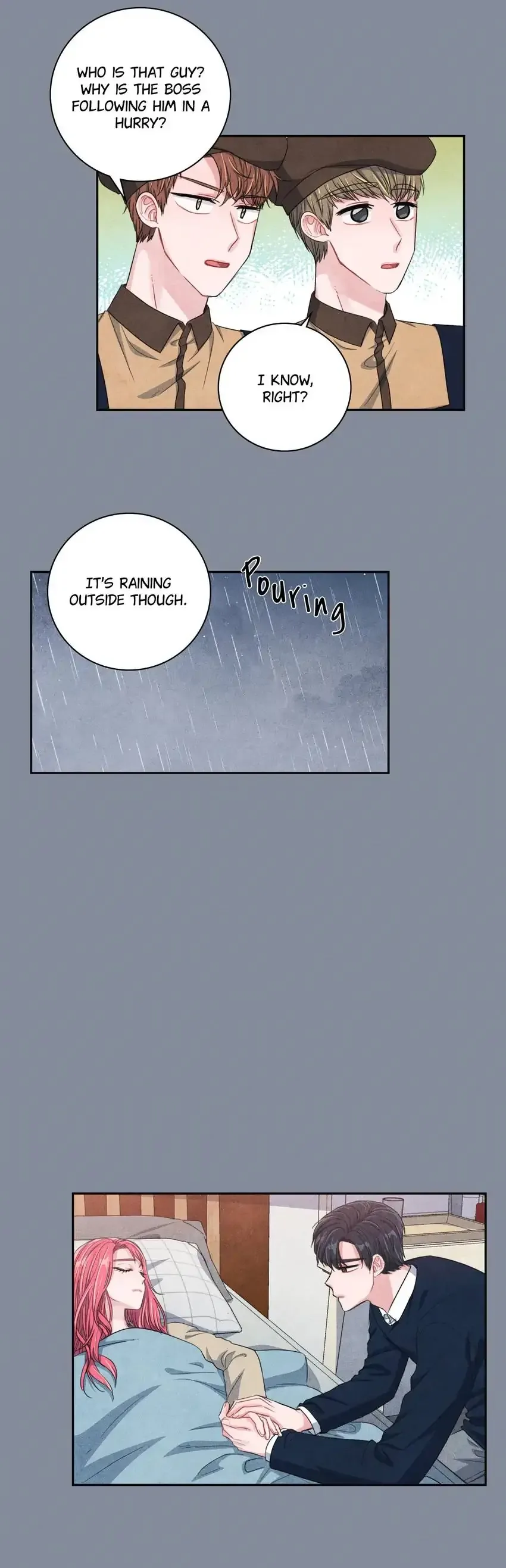 Backstage Kiss Scene Chapter 46 page 9