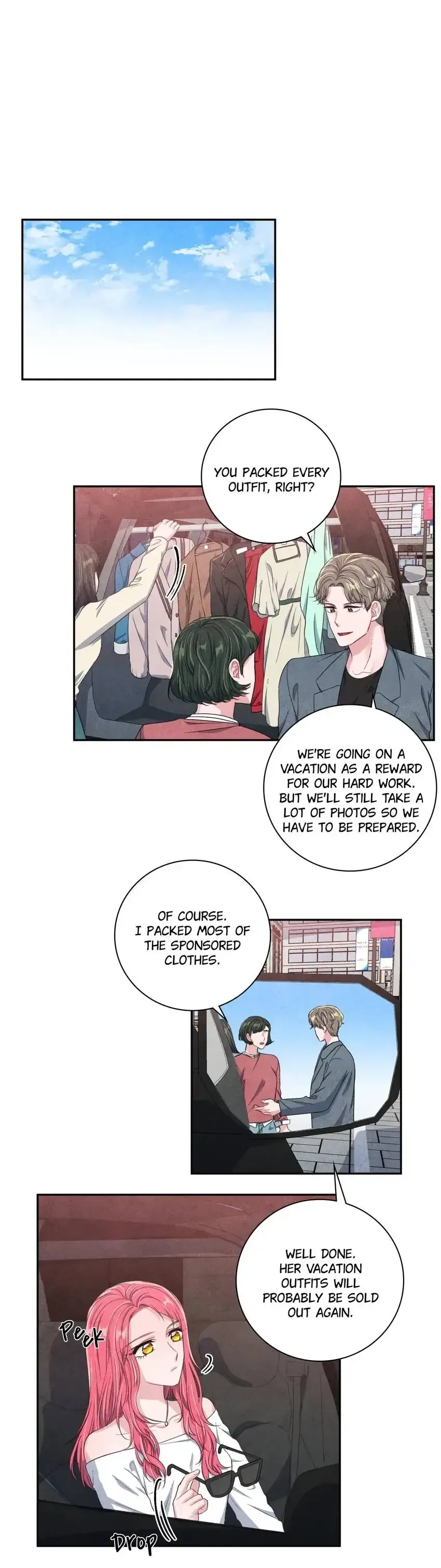Backstage Kiss Scene Chapter 50 page 2