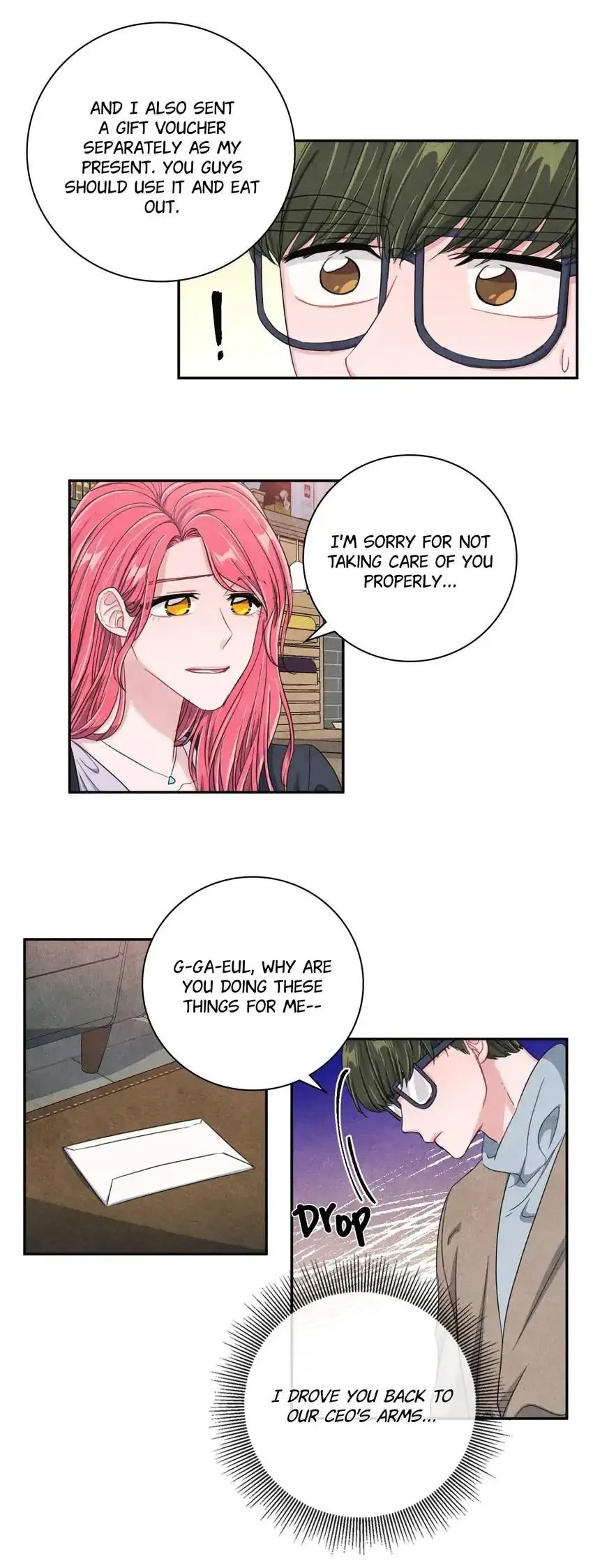 Backstage Kiss Scene Chapter 43 page 18