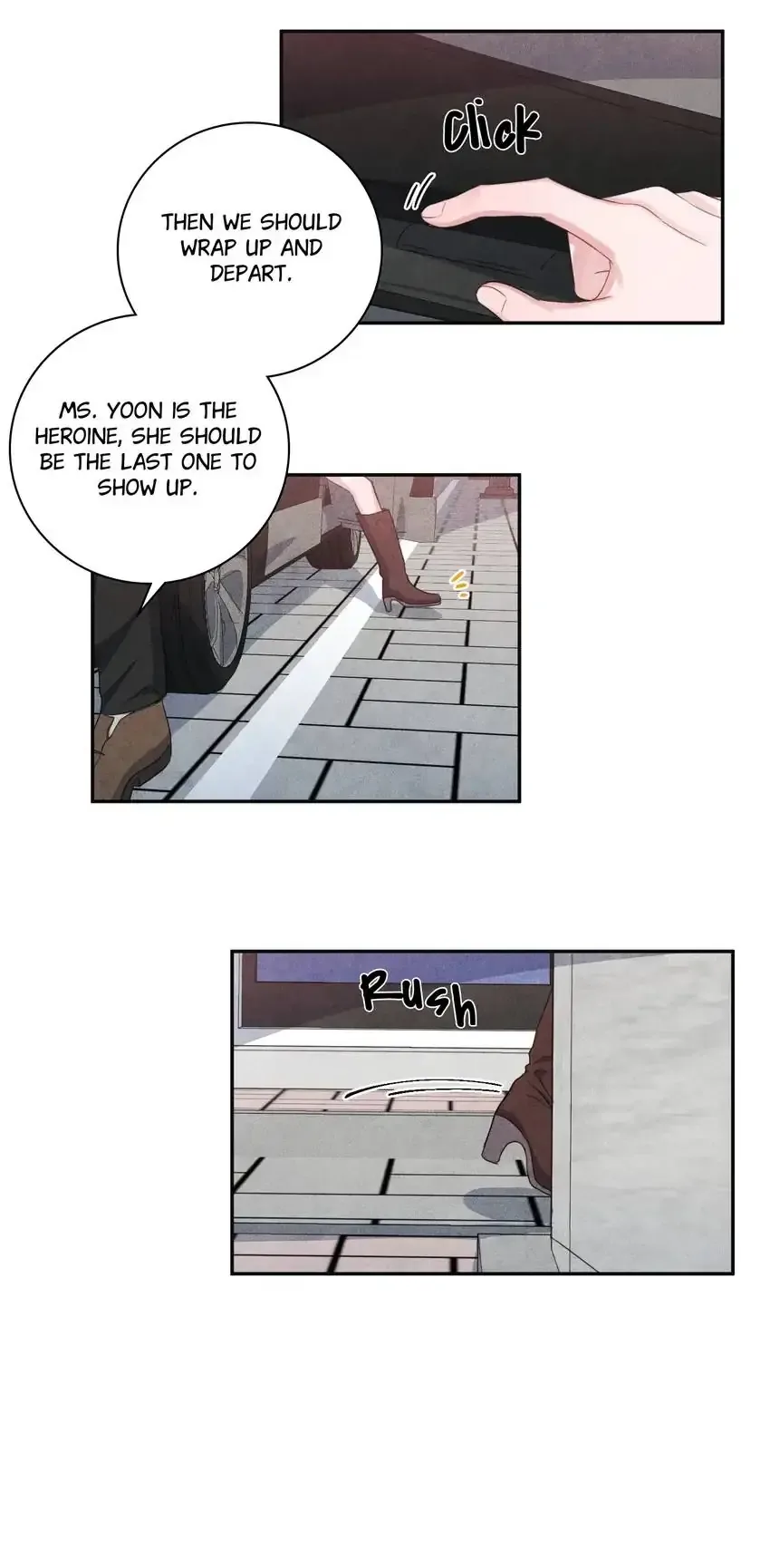 Backstage Kiss Scene Chapter 50 page 3
