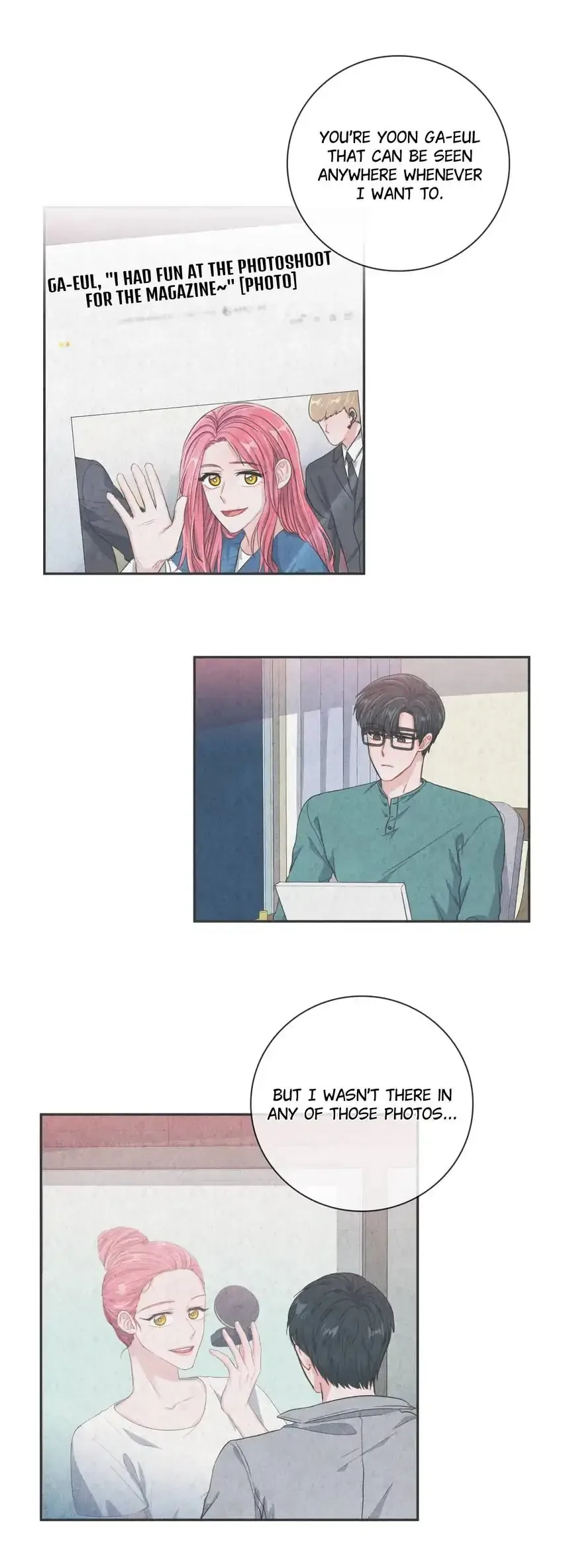 Backstage Kiss Scene Chapter 46 page 19