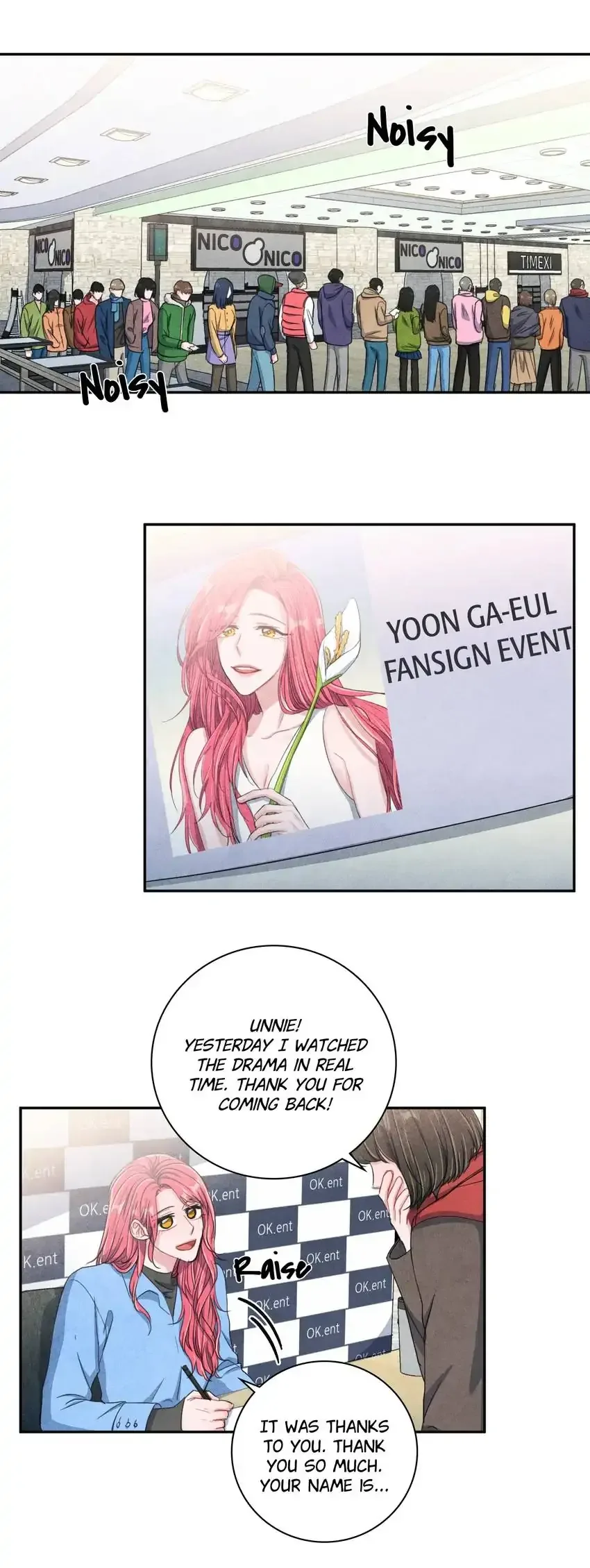 Backstage Kiss Scene Chapter 43 page 20