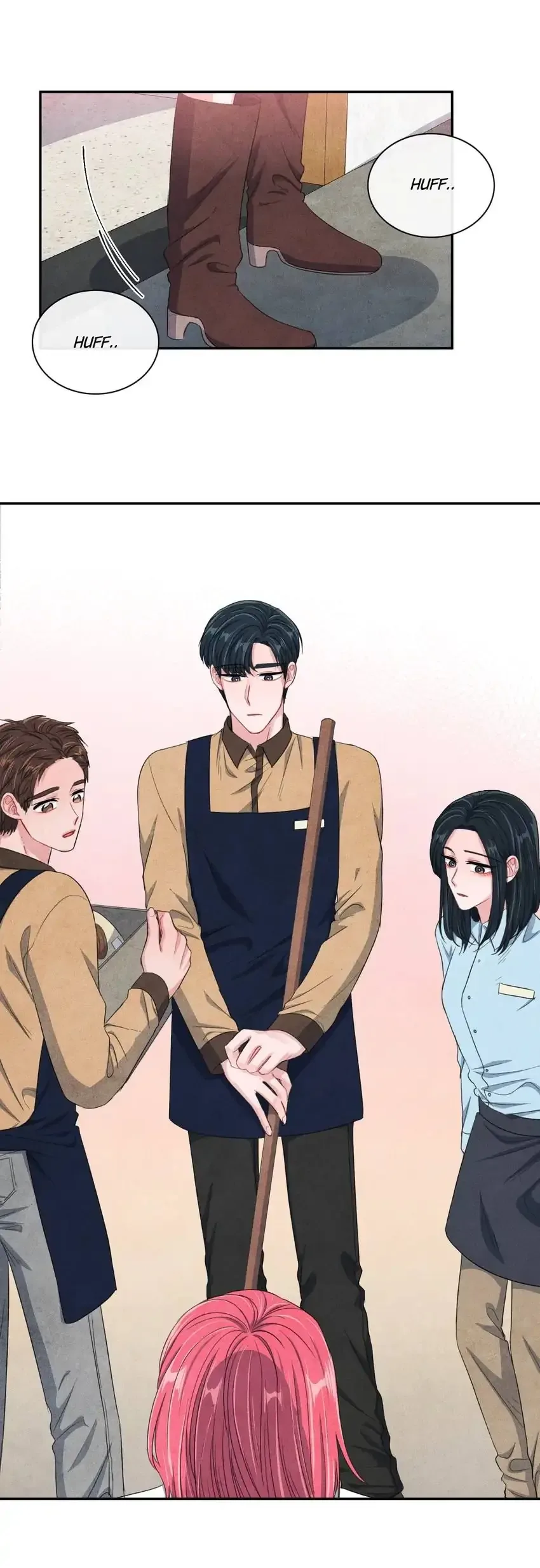 Backstage Kiss Scene Chapter 50 page 12