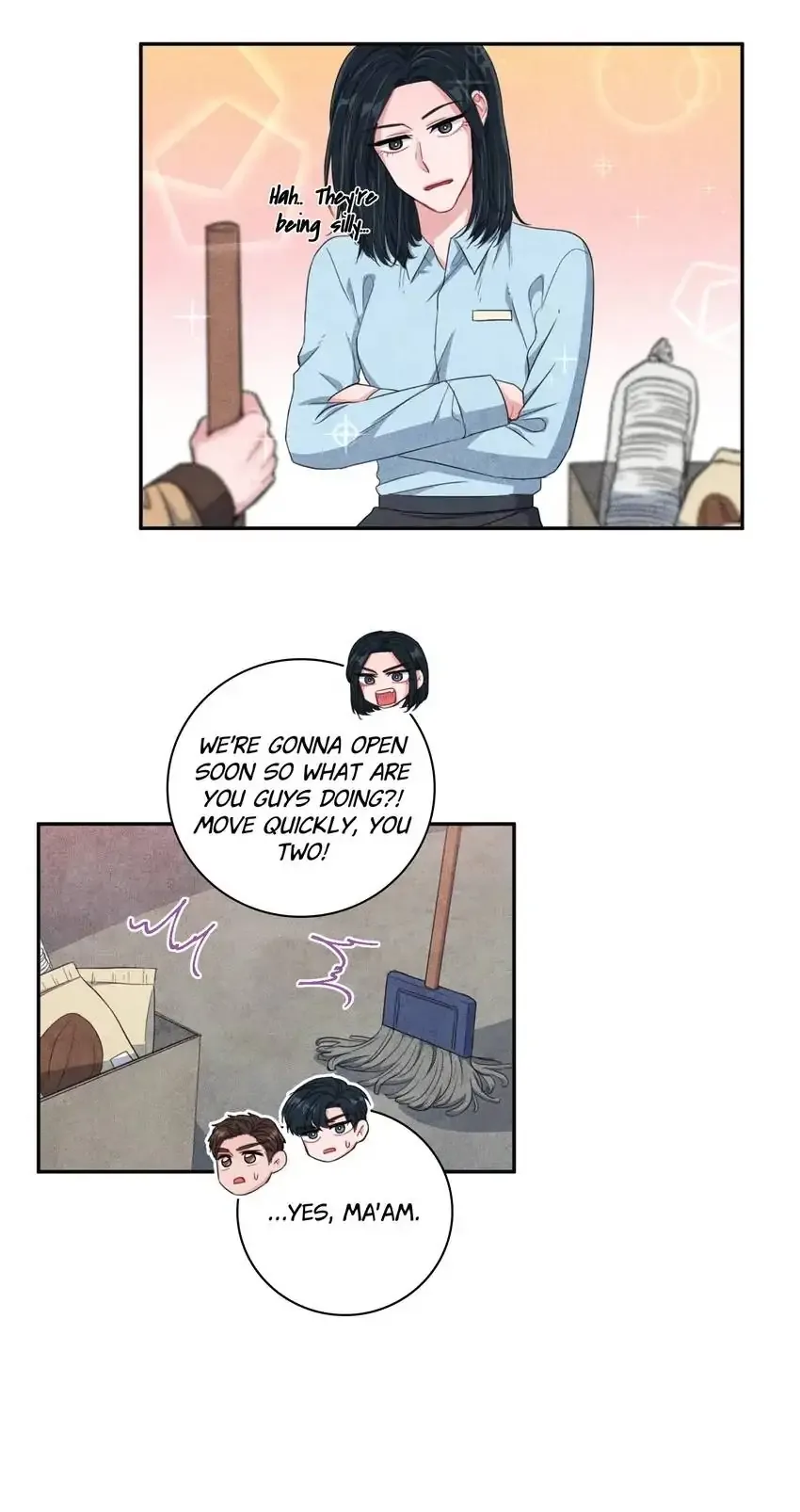 Backstage Kiss Scene Chapter 50 page 10