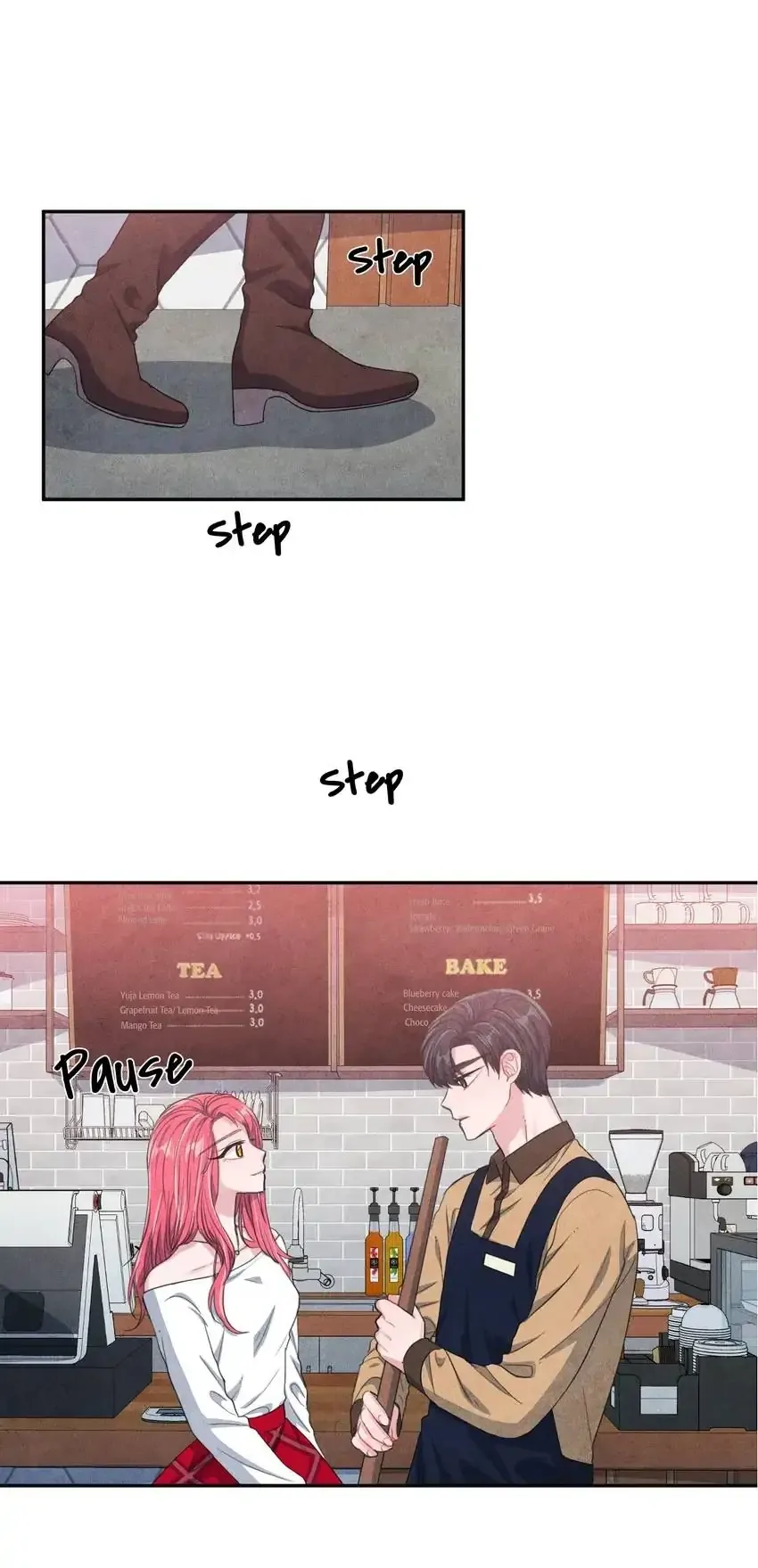 Backstage Kiss Scene Chapter 50 page 14