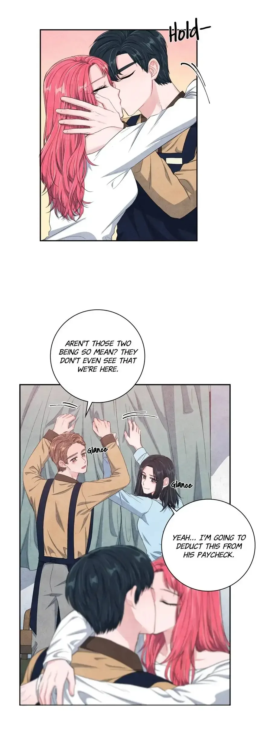 Backstage Kiss Scene Chapter 50 page 30