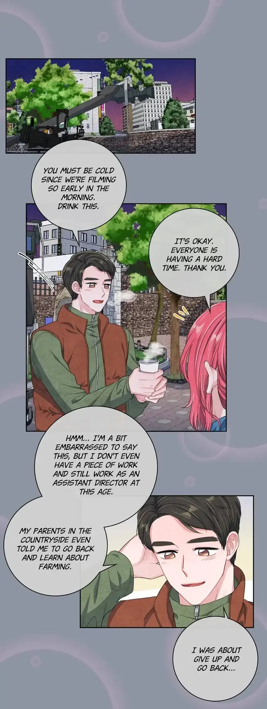 Backstage Kiss Scene Chapter 50 page 20