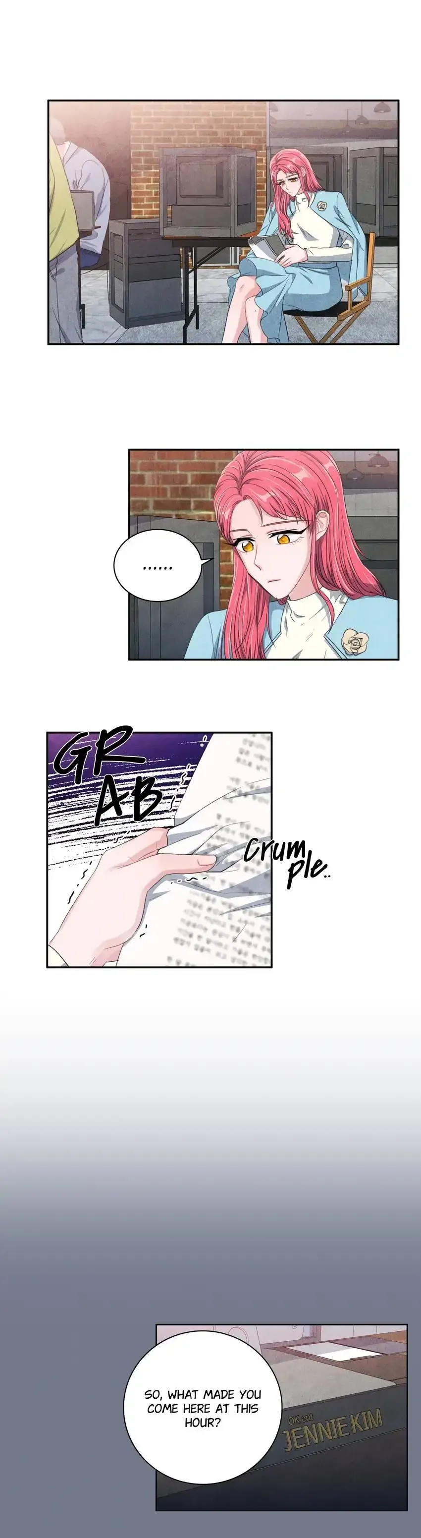 Backstage Kiss Scene Chapter 48 page 19