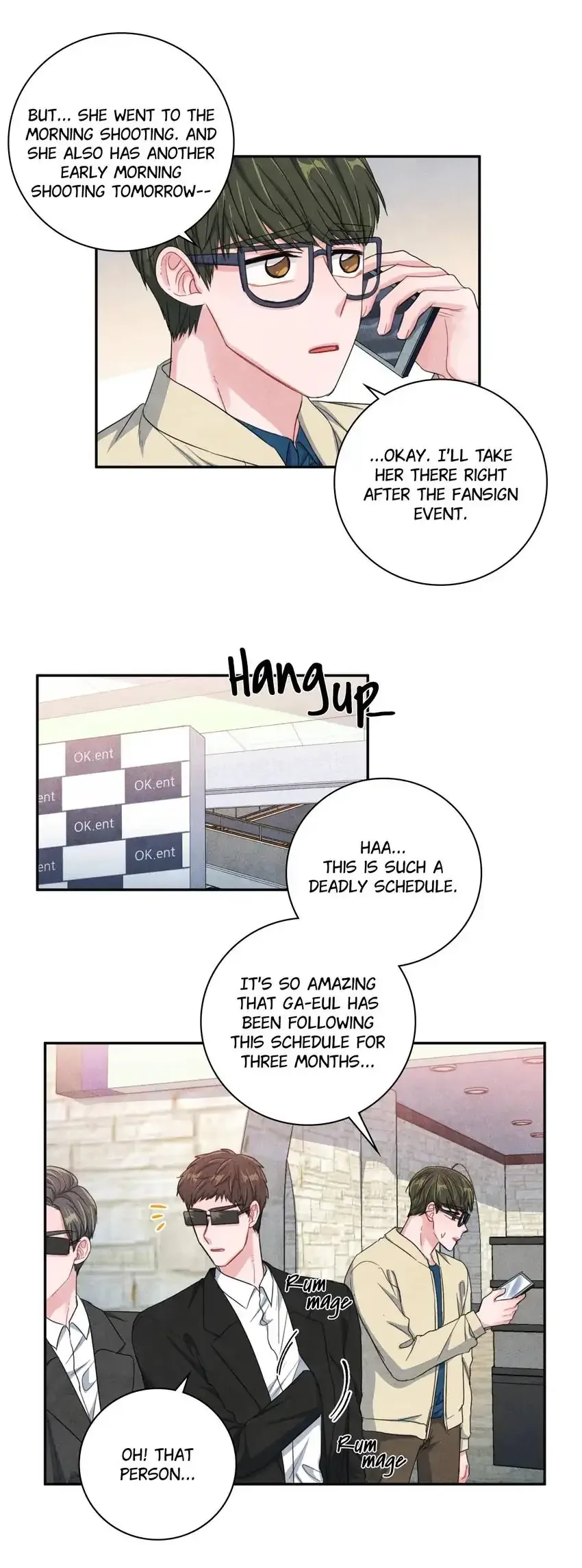 Backstage Kiss Scene Chapter 43 page 23