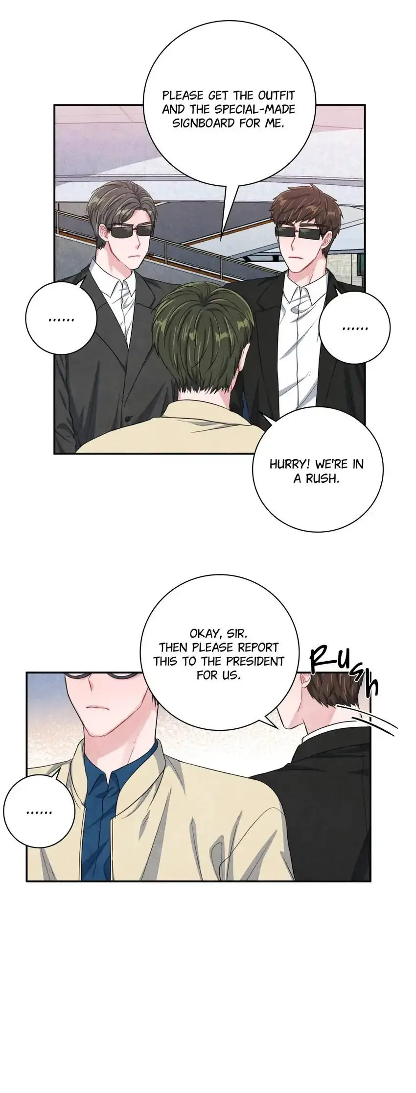 Backstage Kiss Scene Chapter 43 page 25