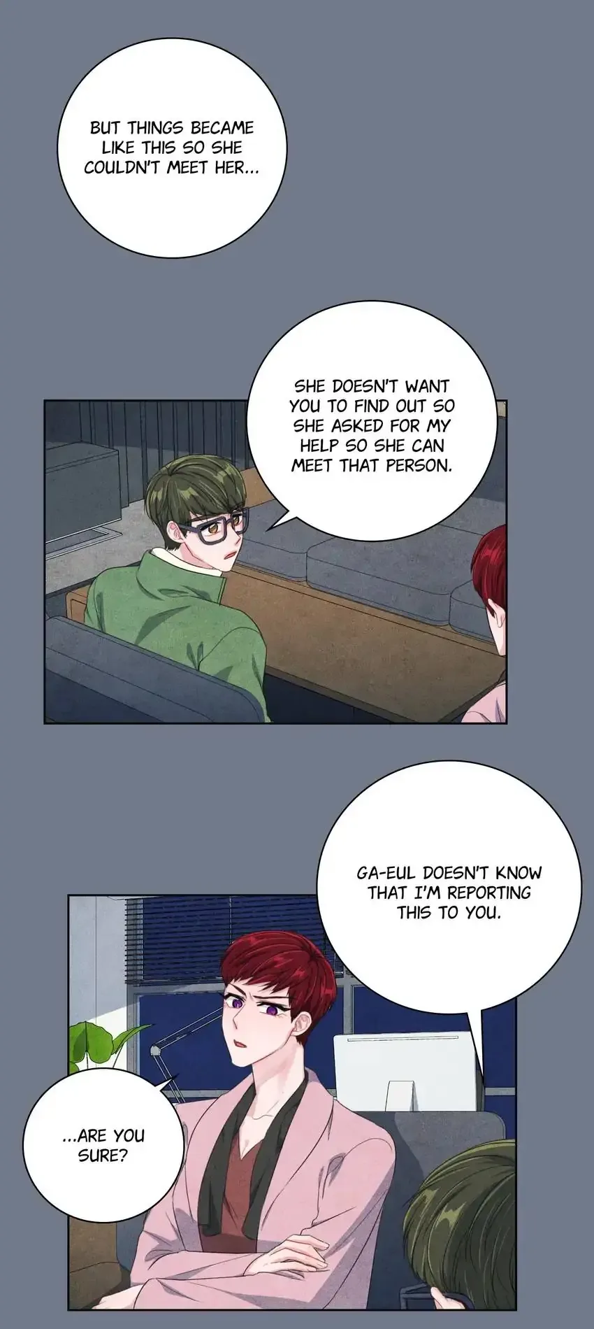 Backstage Kiss Scene Chapter 48 page 23