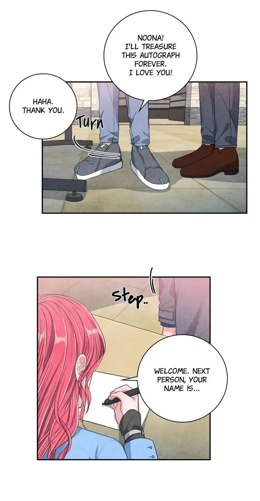 Backstage Kiss Scene Chapter 43 page 26