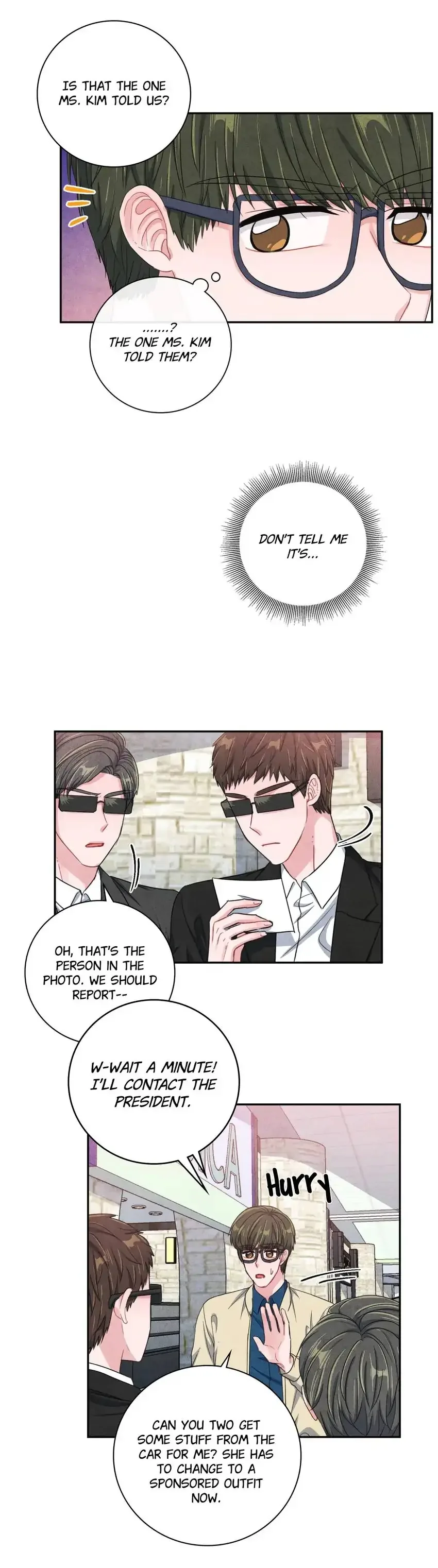 Backstage Kiss Scene Chapter 43 page 24