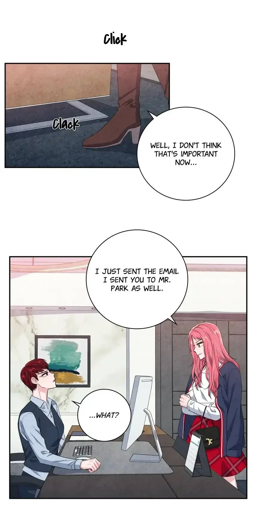 Backstage Kiss Scene Chapter 50 page 36