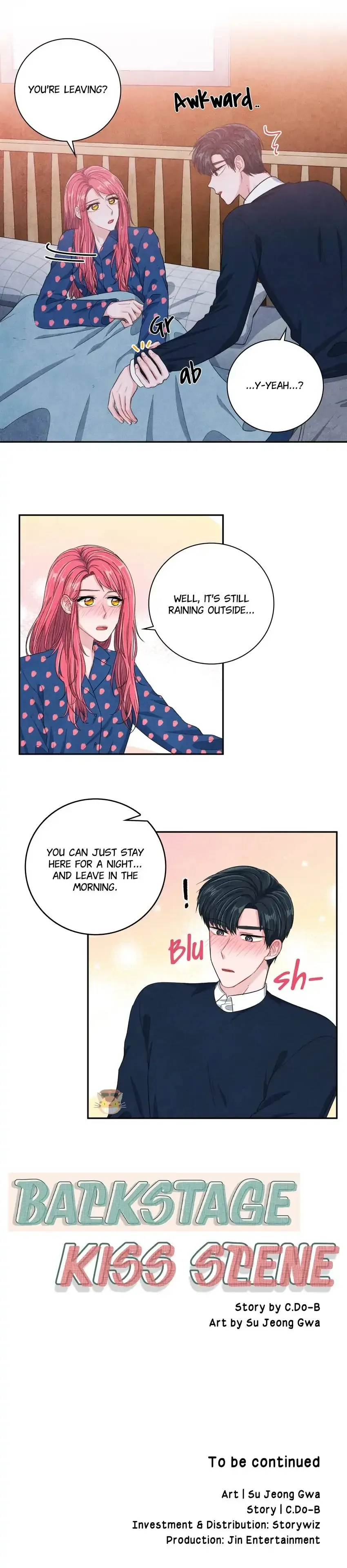Backstage Kiss Scene Chapter 46 page 28