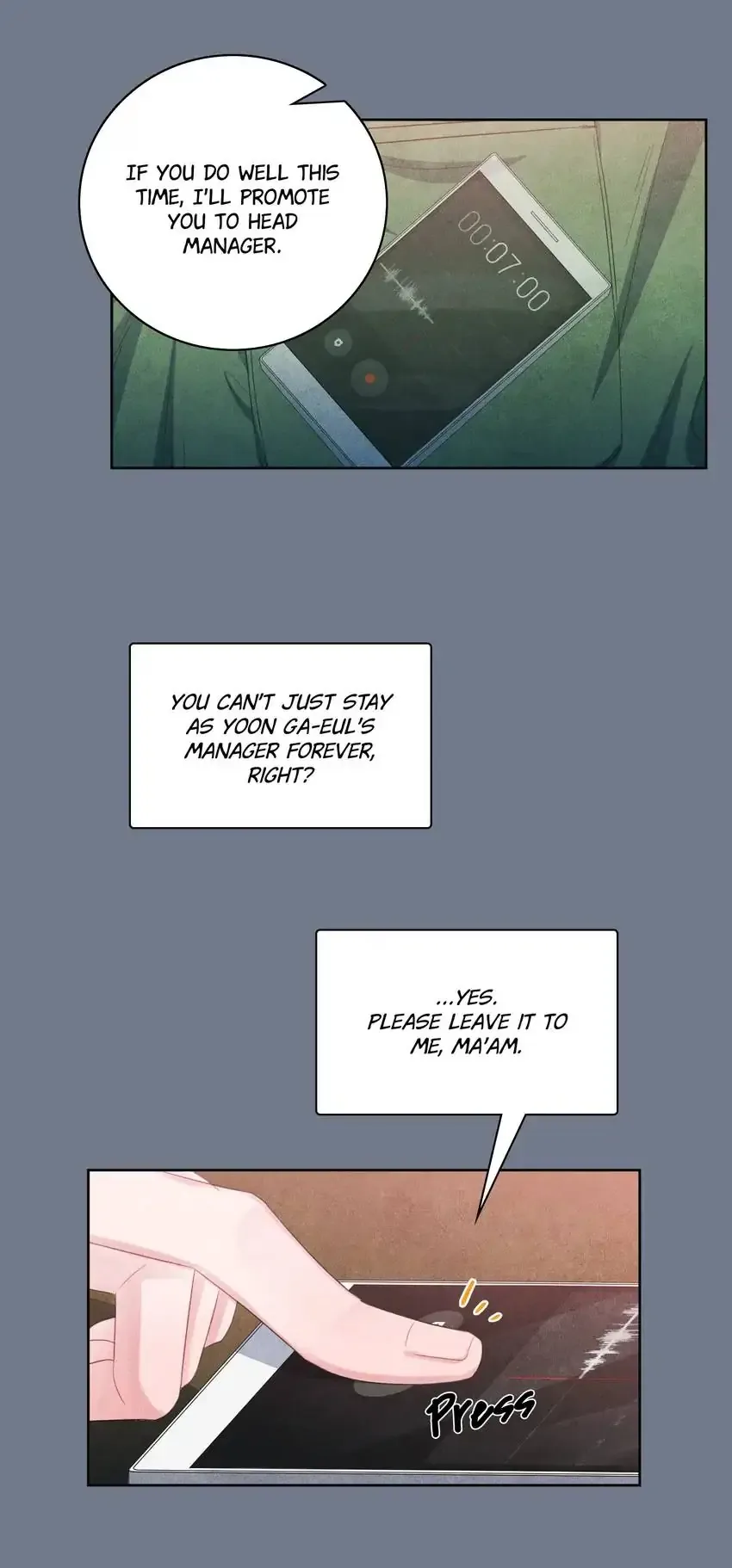 Backstage Kiss Scene Chapter 48 page 28