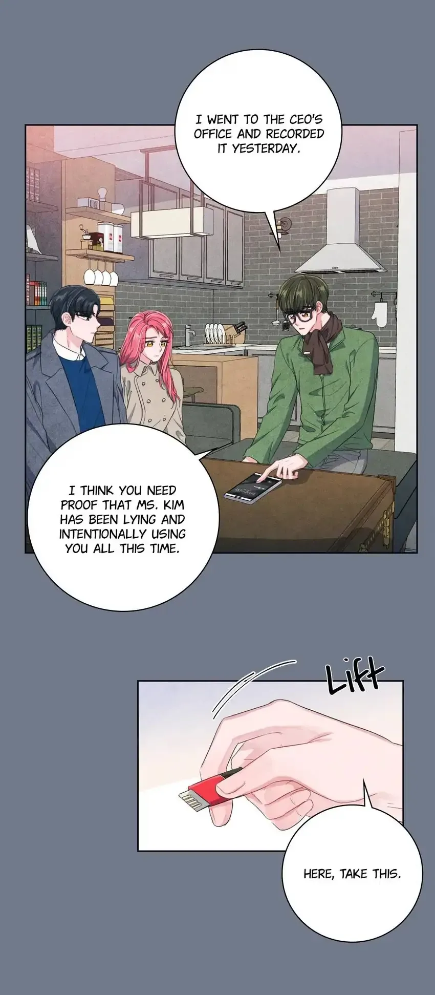 Backstage Kiss Scene Chapter 48 page 29