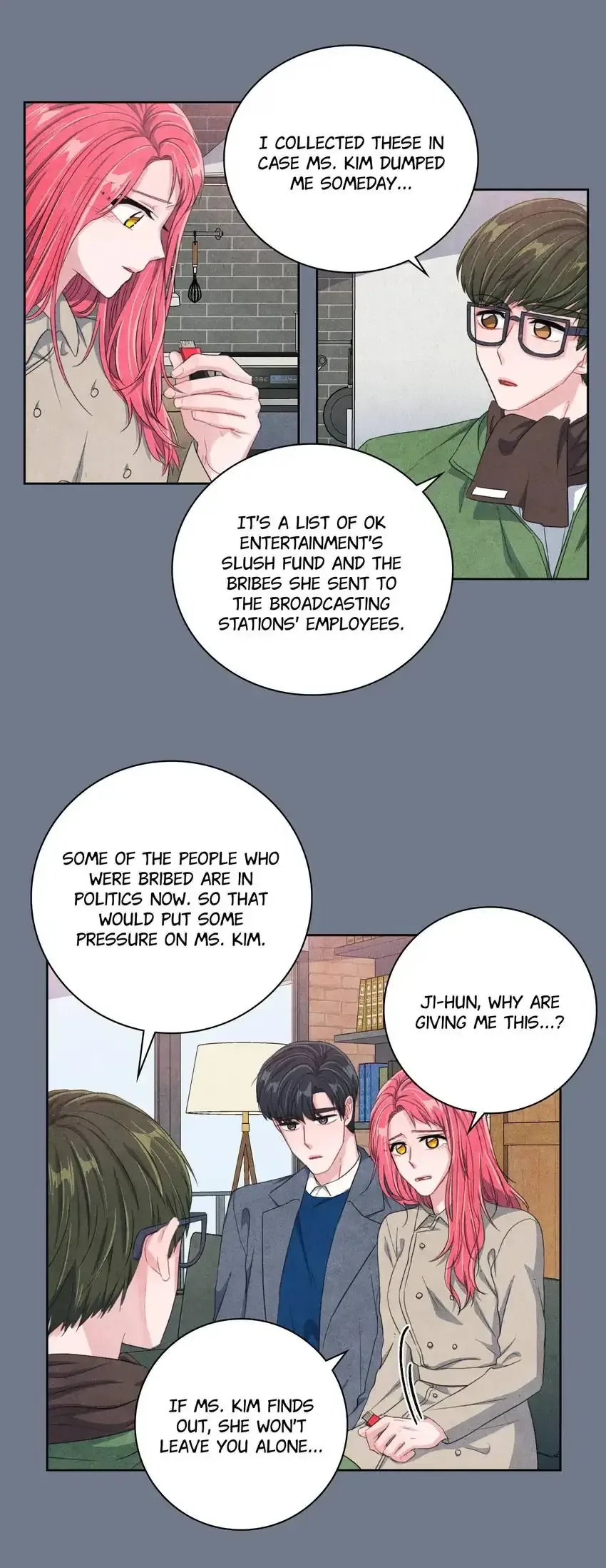 Backstage Kiss Scene Chapter 48 page 30