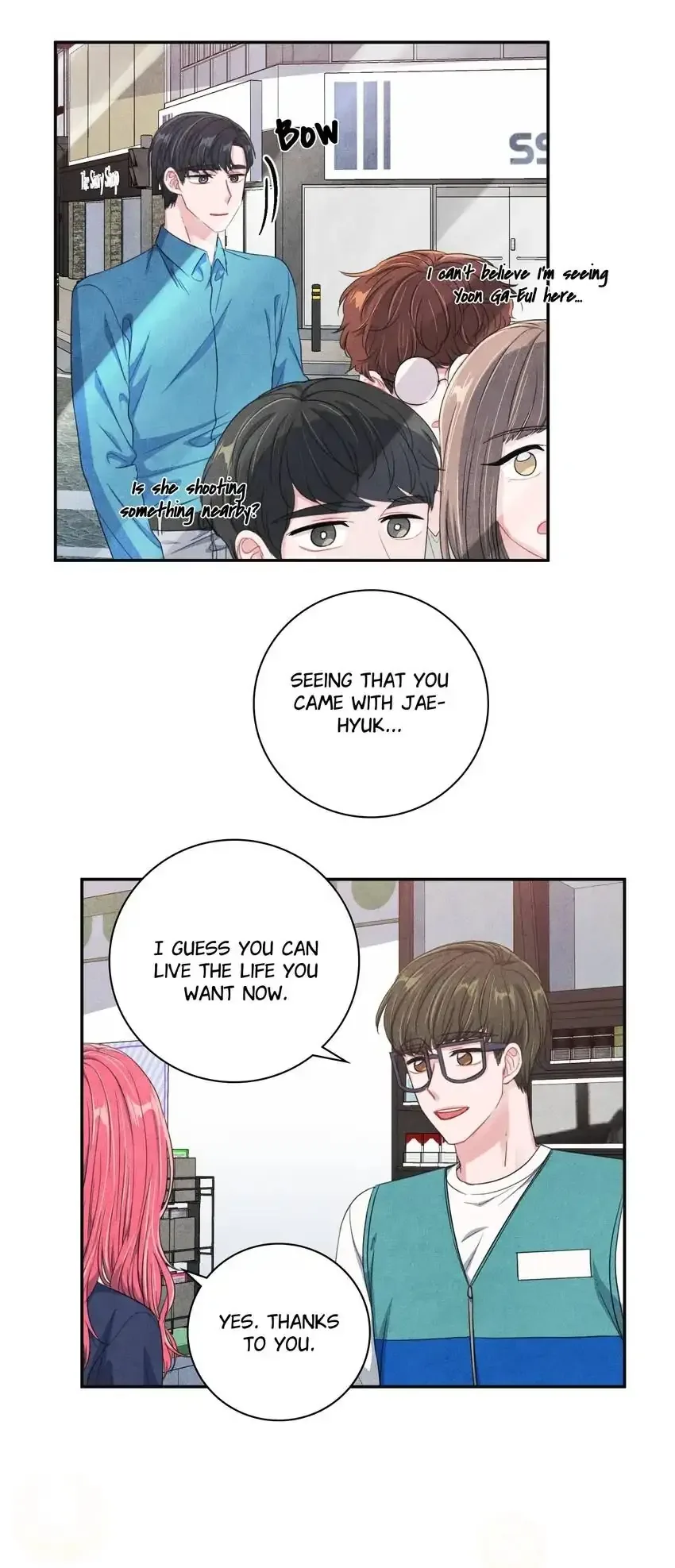 Backstage Kiss Scene Chapter 51 page 25