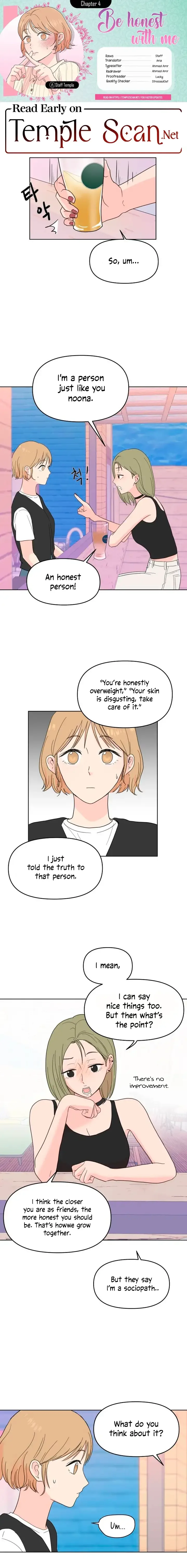 Be Honest With Me Chapter 4 page 2