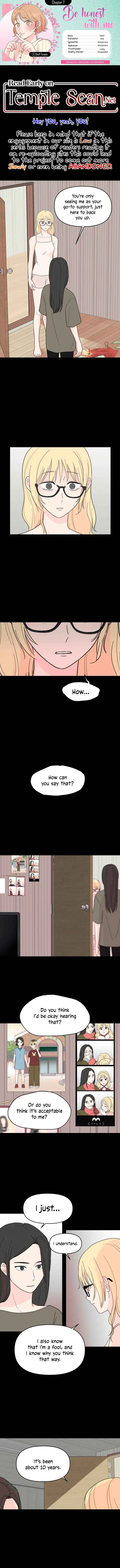 Be Honest With Me Chapter 7 page 2