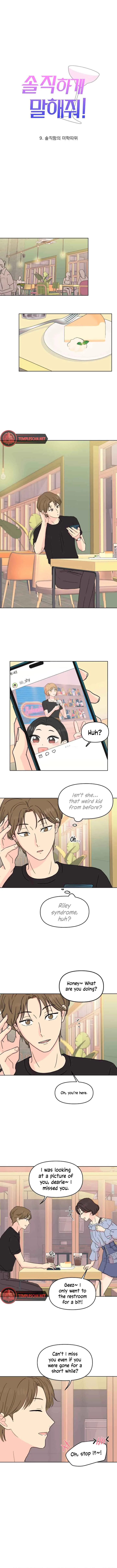 Be Honest With Me Chapter 9 page 4