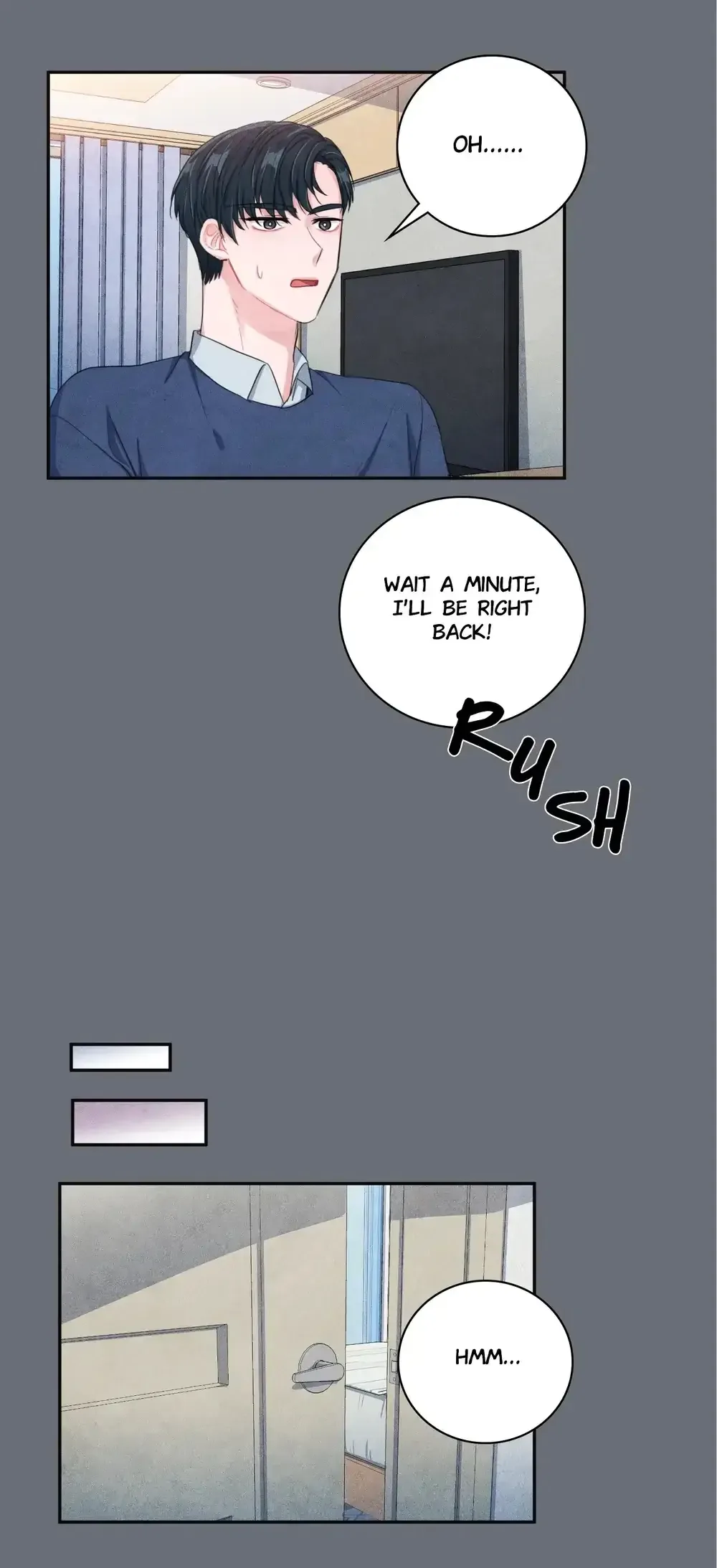 Backstage Kiss Scene Chapter 11 page 8