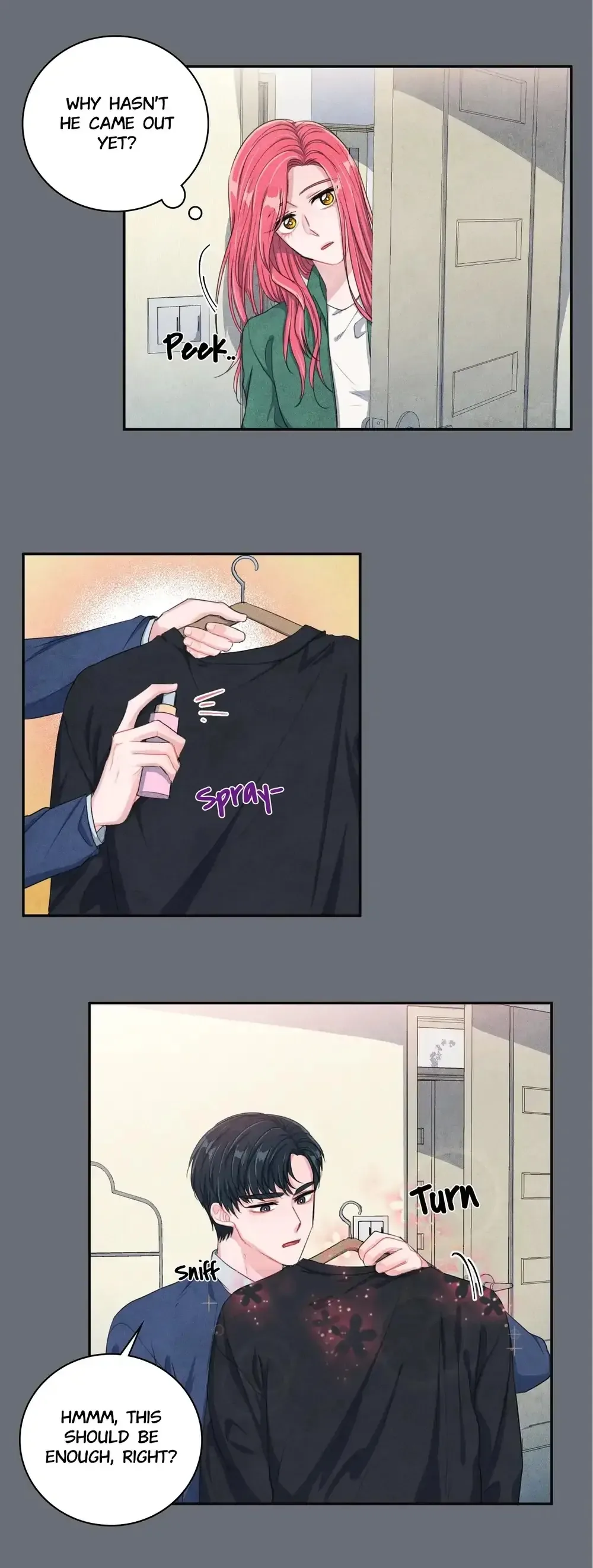 Backstage Kiss Scene Chapter 11 page 9