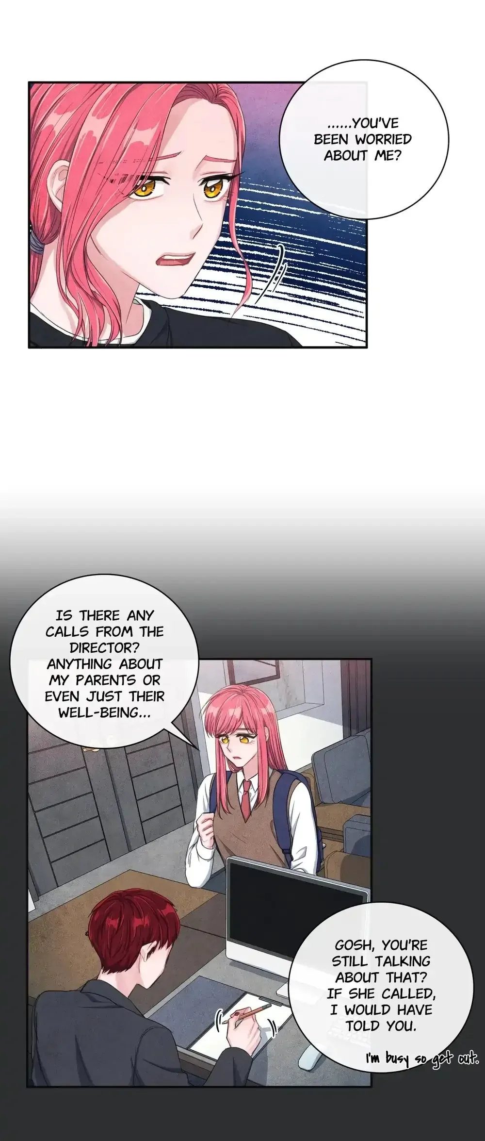 Backstage Kiss Scene Chapter 11 page 15