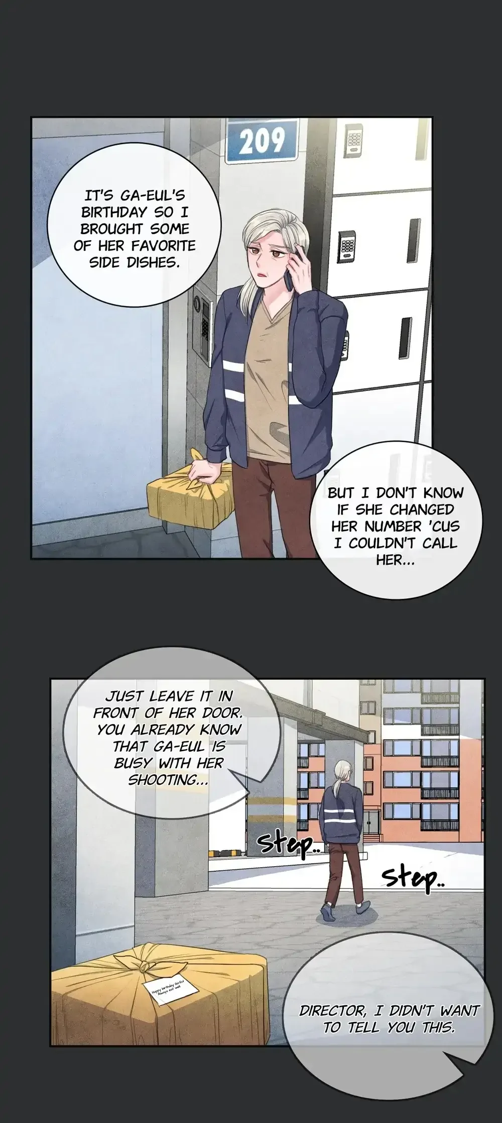 Backstage Kiss Scene Chapter 11 page 19