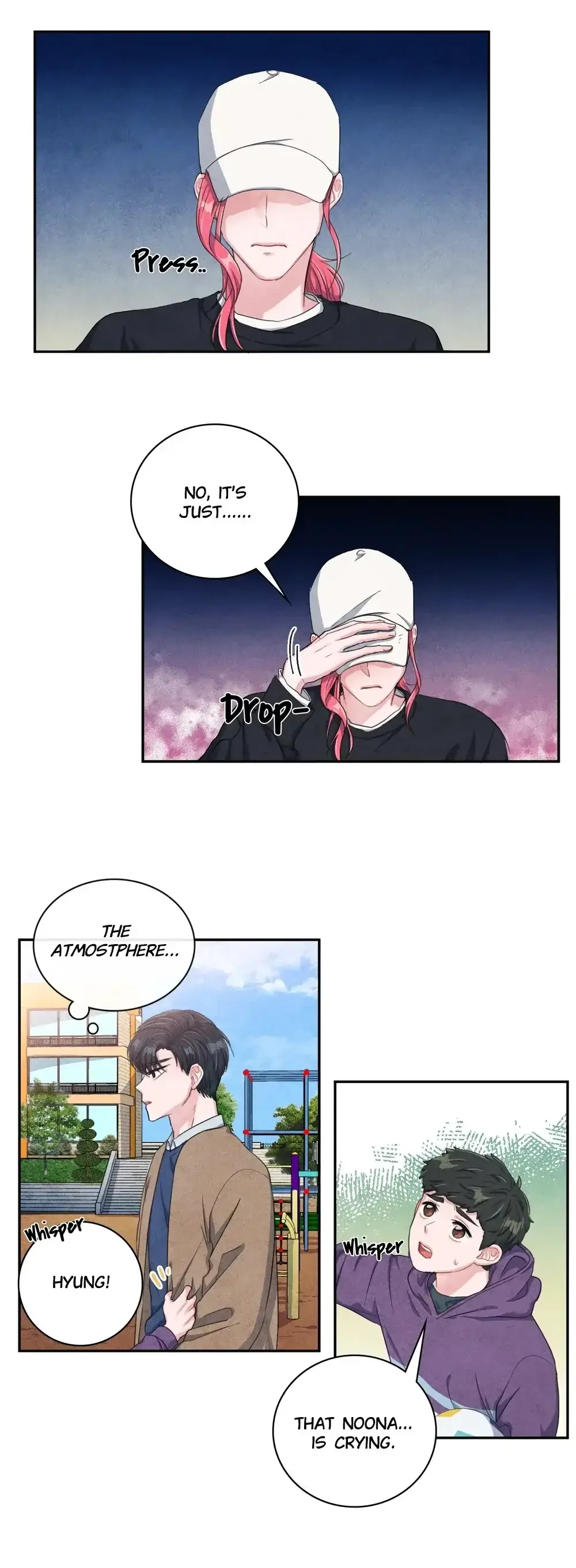Backstage Kiss Scene Chapter 11 page 27