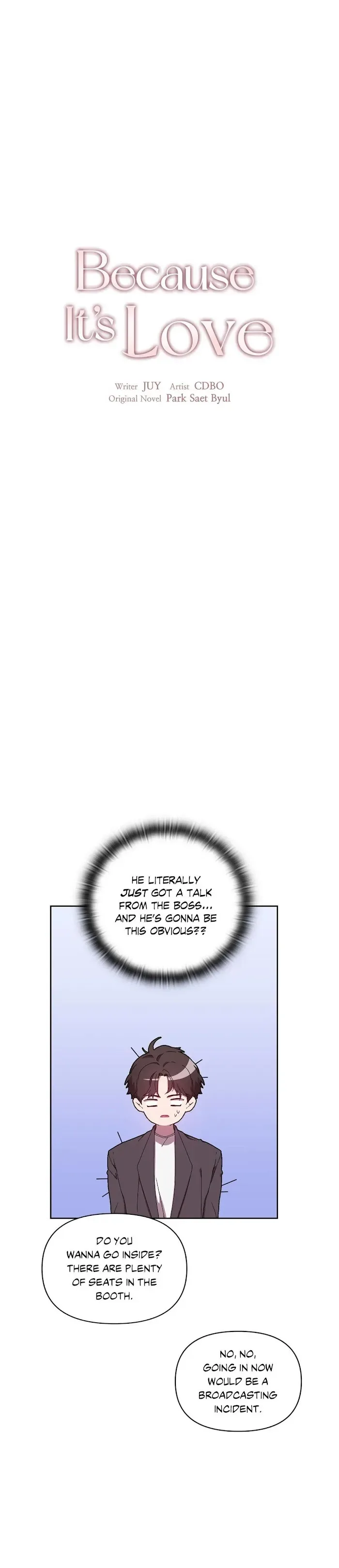 Because It’s Love Chapter 11 page 13