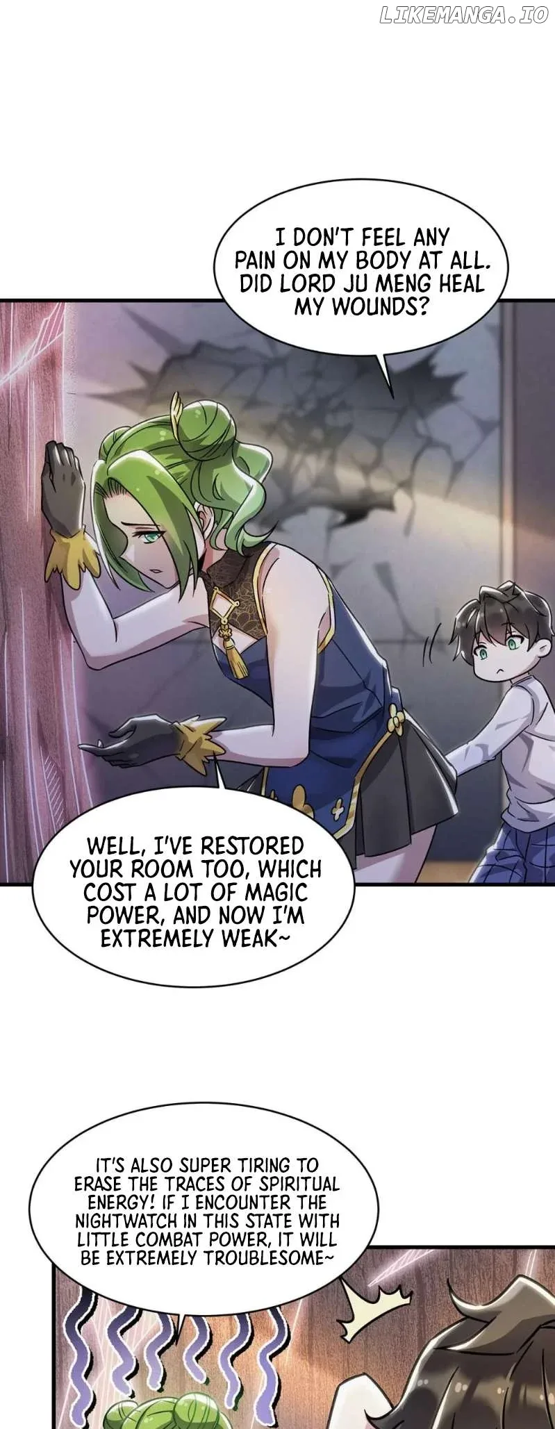 Become a Witch in a World Full of Ghost Stories Chapter 52 page 21