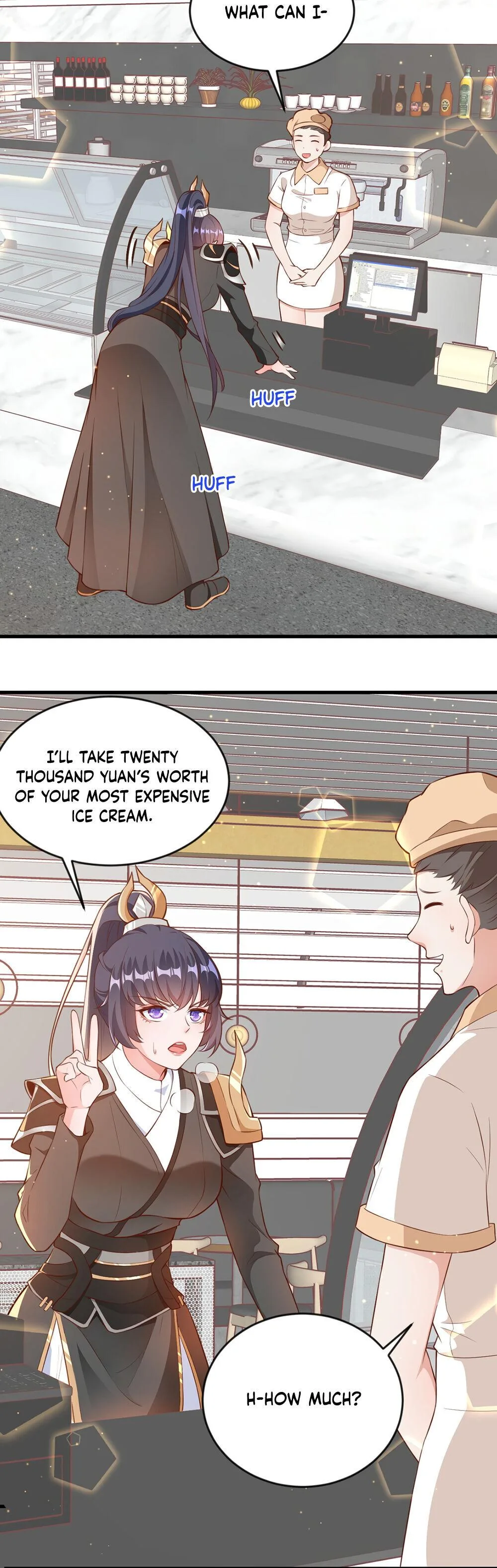 Becoming a Big Boss Starts with Spending Money Chapter 4 page 15