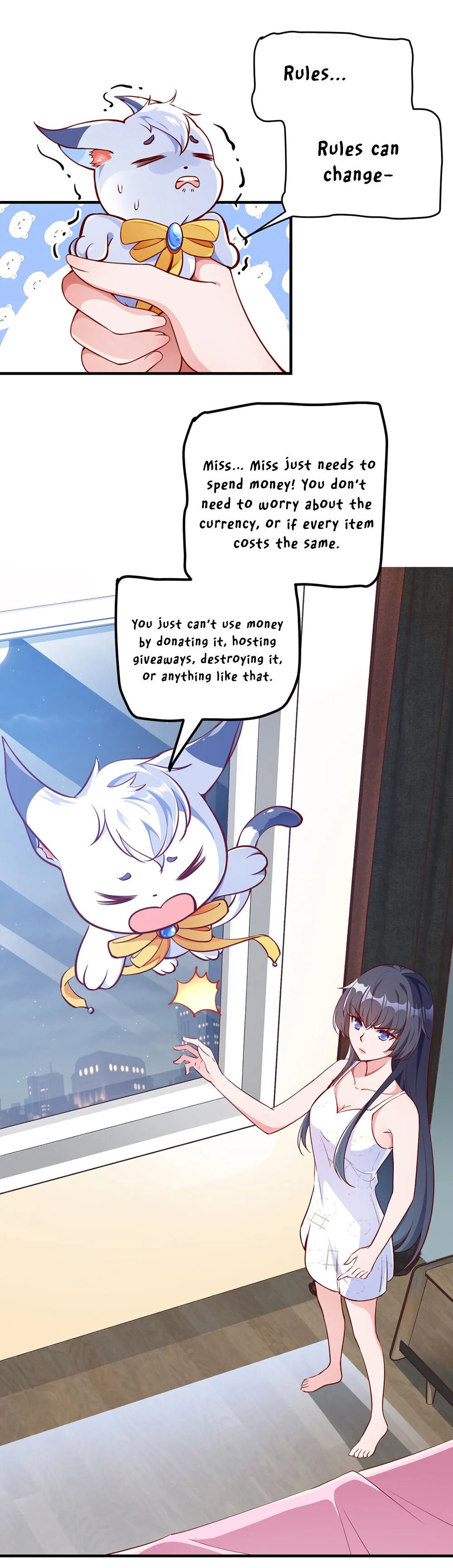 Becoming a Big Boss Starts with Spending Money Chapter 1 page 20
